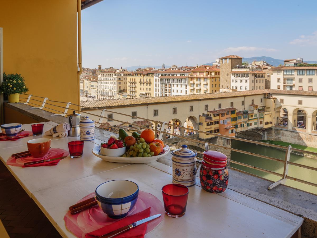 Apartamento Ponte Vecchio Terrace Florencia Exterior foto
